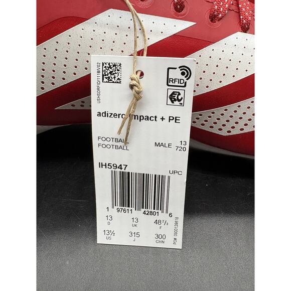 Adidas Adizero Impact+ PE Patrick Mahomes Football Cleats IH5947 Mens Size 13.5 main image 5